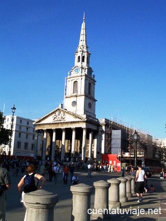 Saint Martin in the Fields, Londres.